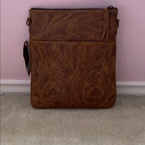 A Leather Cross Body Bag